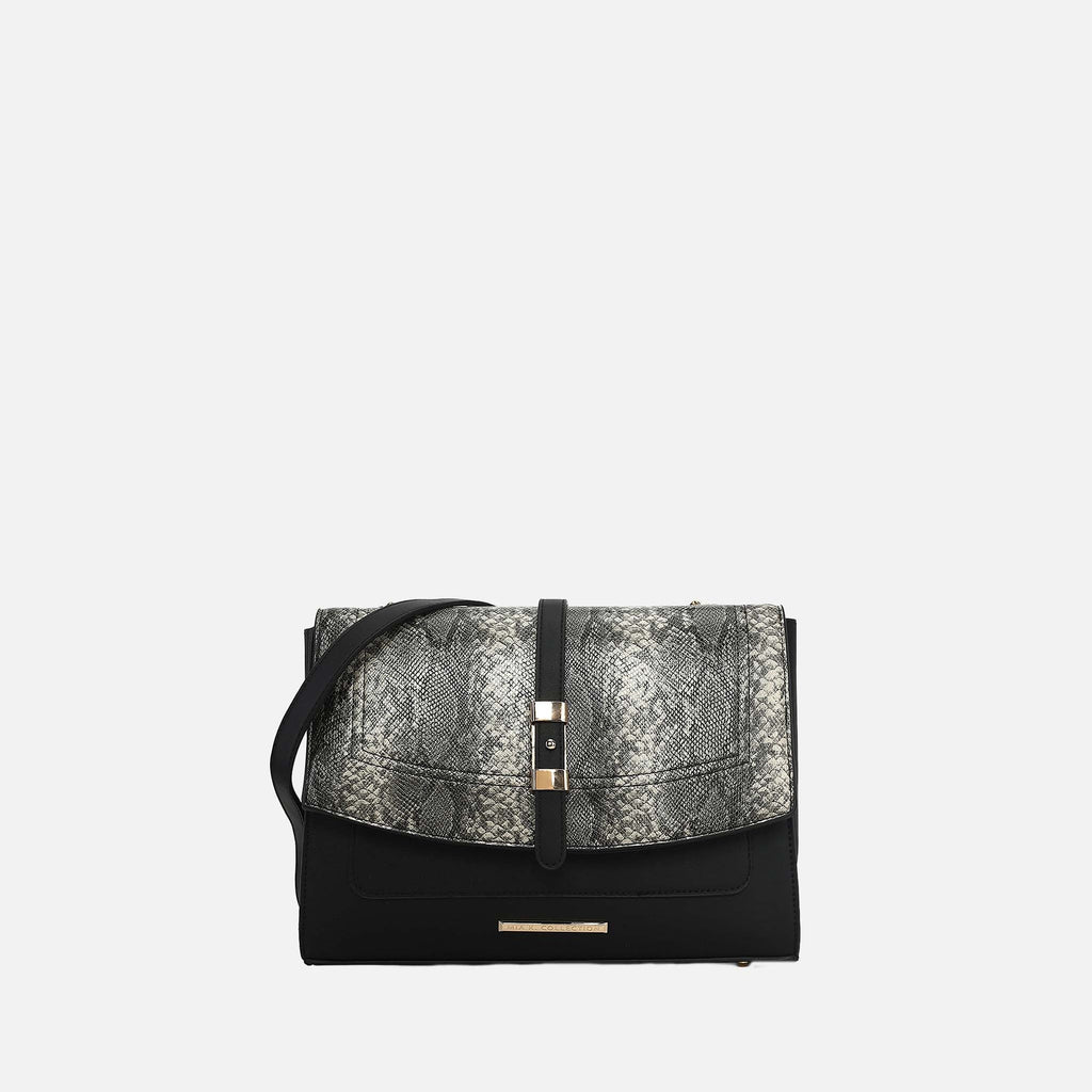 Mkf Collection by Mia K. - Melody Oversize Shoulder Bag Denim Blue view 6 (bag) - mkf collection bags,  - shop at us.meeeshop