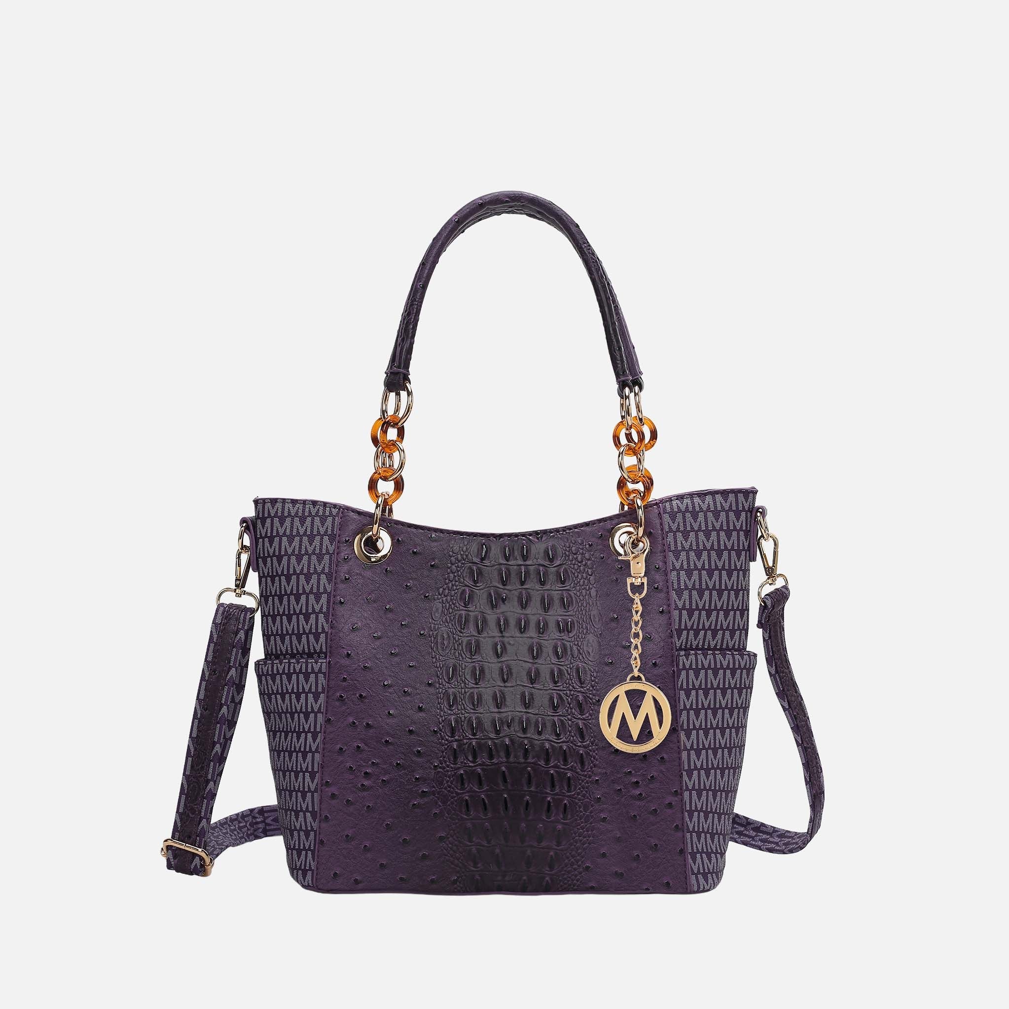 Mkf Collection by Mia K. - Miriam Signature Tote Bag view 17 (bag) - mkf collection tote bag, mkf colle - shop at us.meeeshop