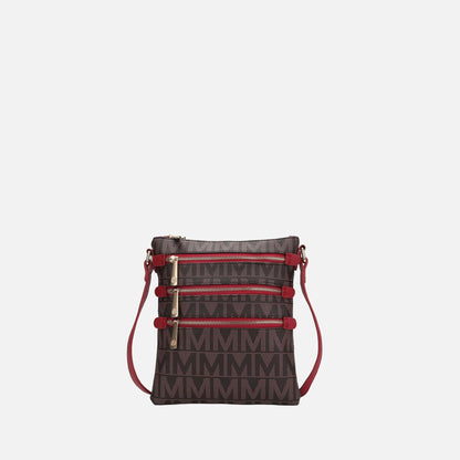 Mkf Collection by Mia K. - Mya Signature Crossbody Bag in Black view 3 - Mkf Collection Crossbody Bags