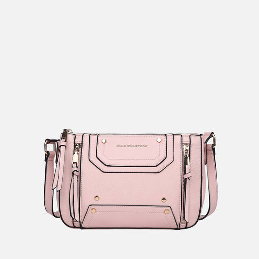 Mkf Collection by Mia K. - Noemi Shoulder Bag in Black - Mkf Collection Bags