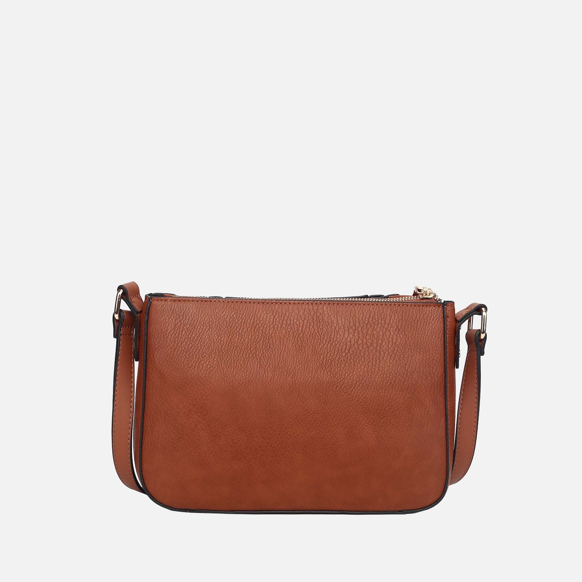 Mkf Collection by Mia K. - Noemi Shoulder Bag in Charcoal Gray view 3 - Mkf Collection Bags