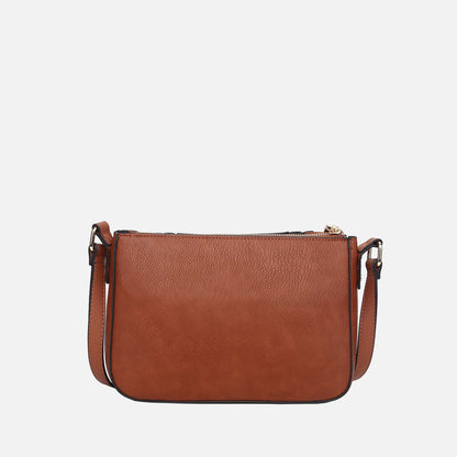 Mkf Collection by Mia K. - Noemi Shoulder Bag in Charcoal Gray view 3 - Mkf Collection Bags