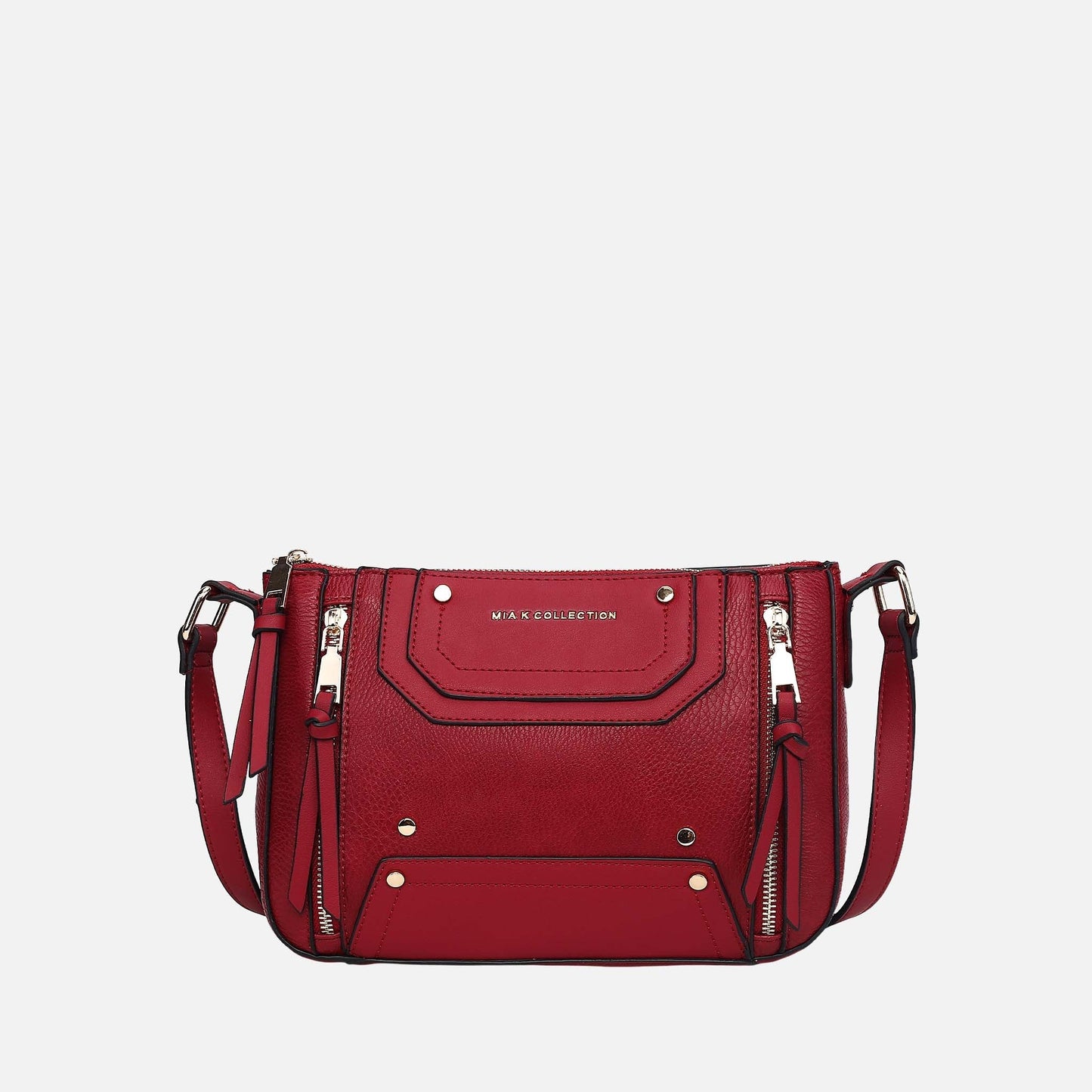 Mkf Collection by Mia K. - Noemi Shoulder Bag in Denim Blue view 5 - Mkf Collection Bags