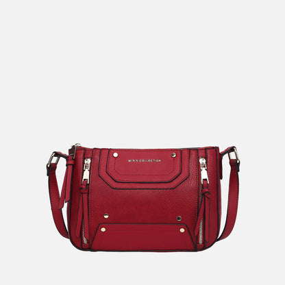 Mkf Collection by Mia K. - Noemi Shoulder Bag in Denim Blue view 5 - Mkf Collection Bags