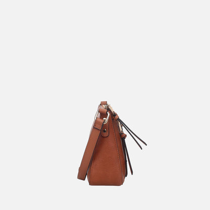 Mkf Collection by Mia K. - Noemi Shoulder Bag in Forest Green view 4 - Mkf Collection Bags