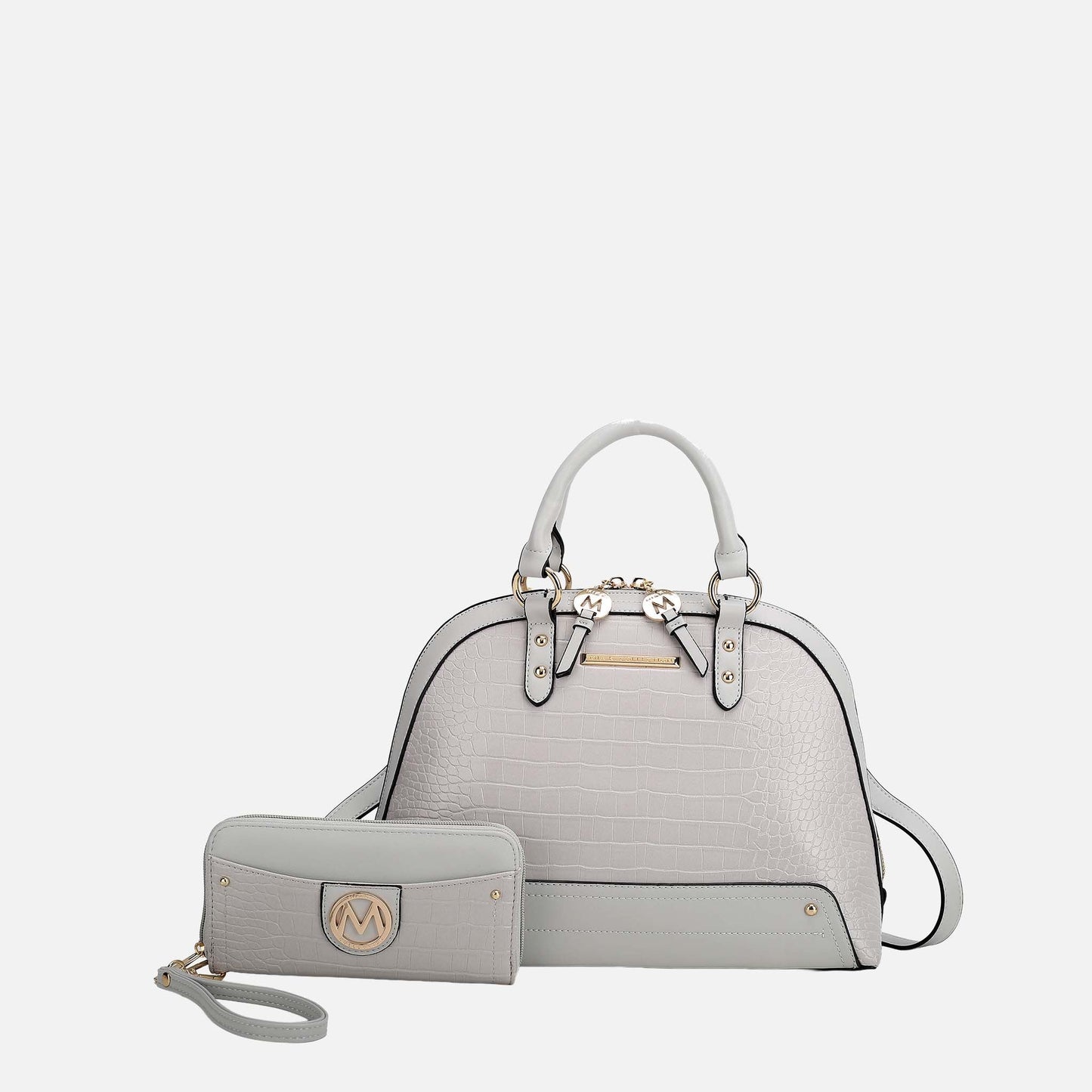 Mkf Collection by Mia K. - Nora Shoulder Bag in Teal view 10 - Mkf Collection Bags