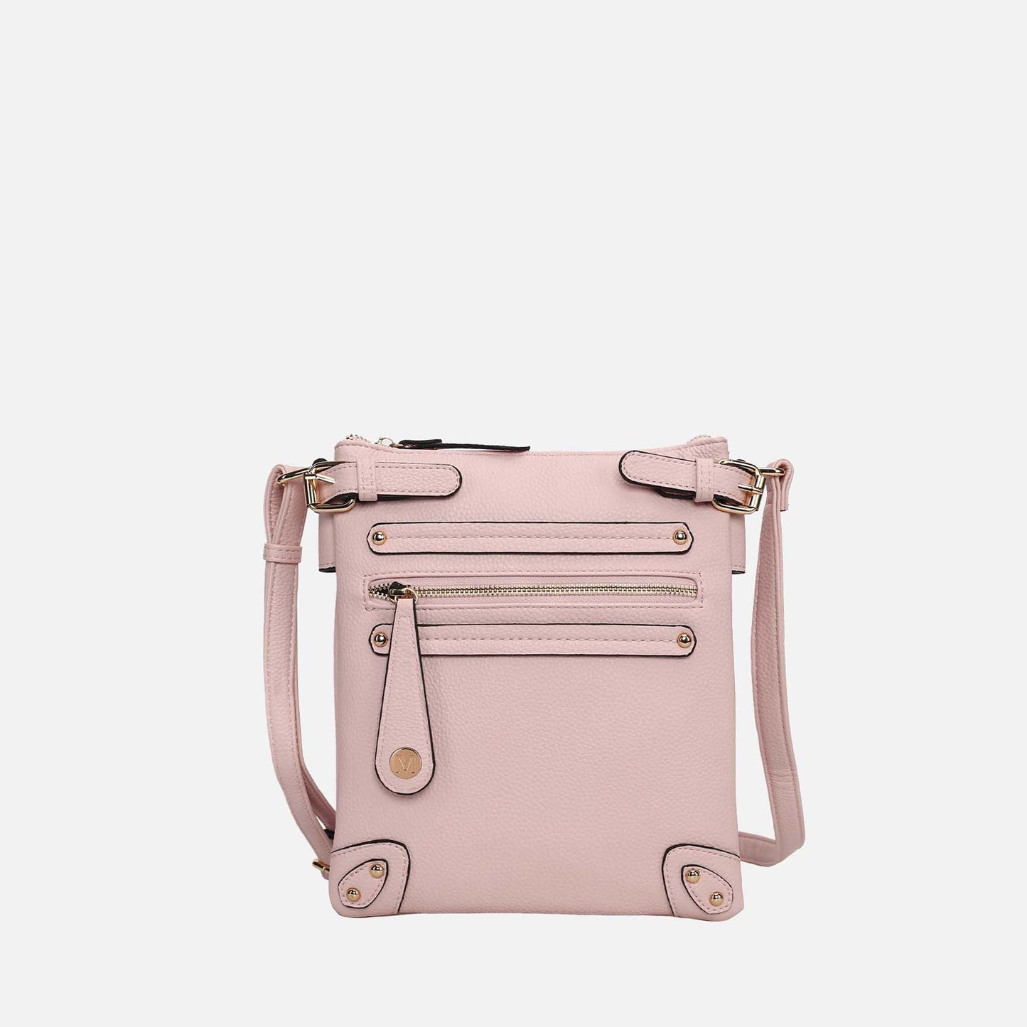 Mkf Collection by Mia K. - Parker Crossbody Handbag in Wine view 12 - Mkf Collection Crossbody Bags