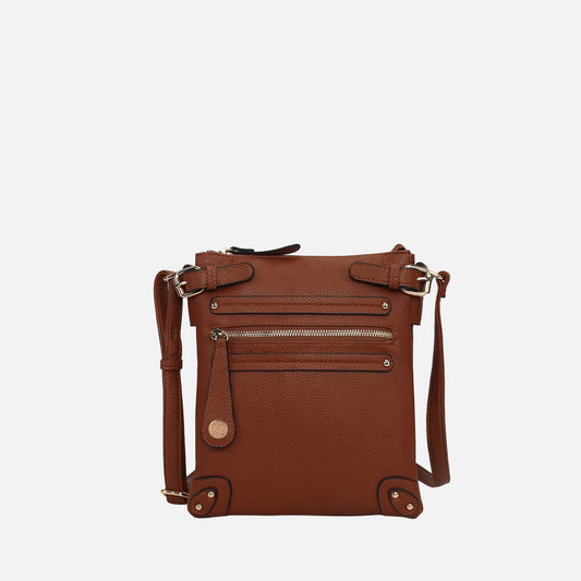 Mkf Collection by Mia K. - Parker Crossbody in Black - Mkf Collection Crossbody Bags