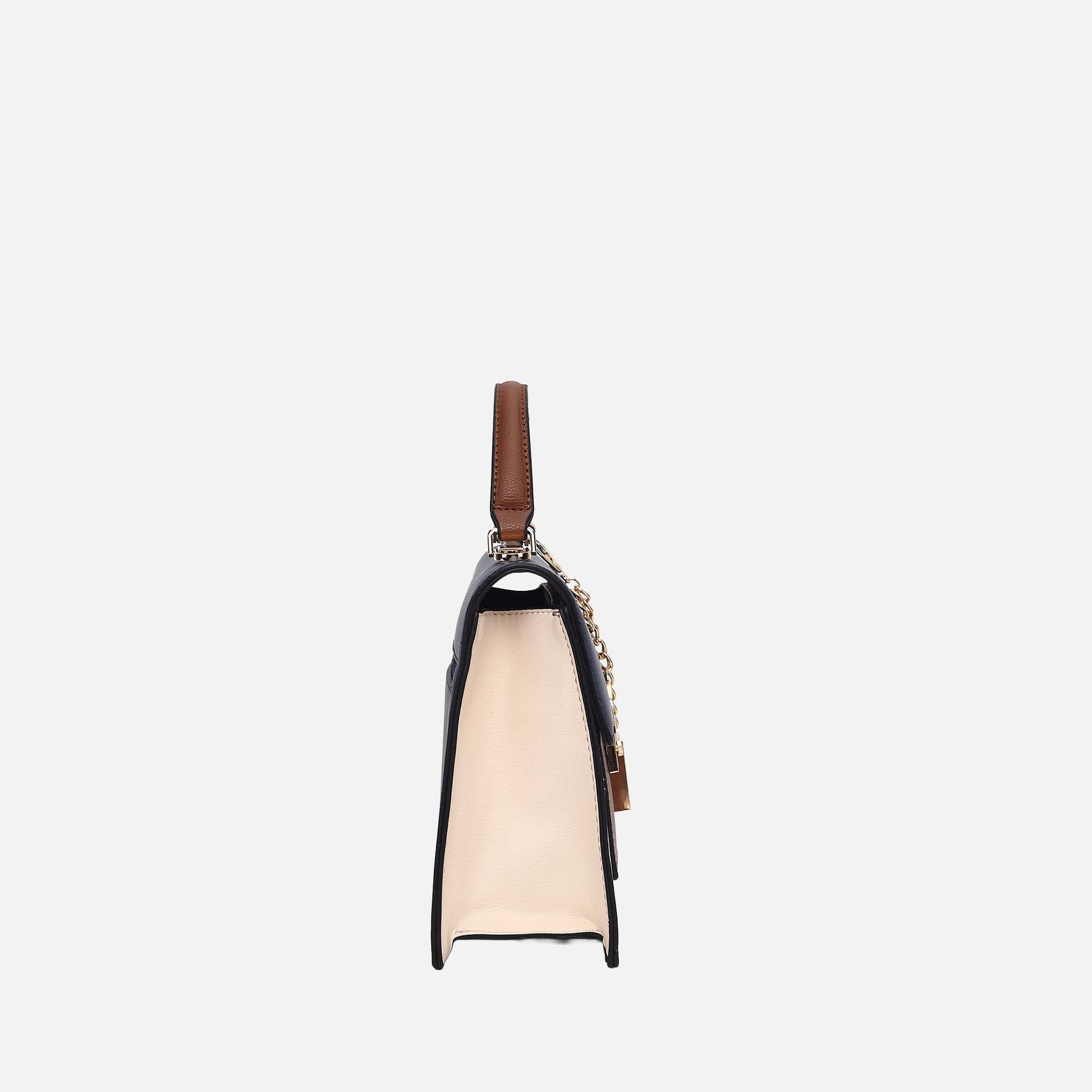 Mkf Collection by Mia K. - Quinzel Shoulder Bag in Cognac Brown view 4 - Mkf Collection Bags