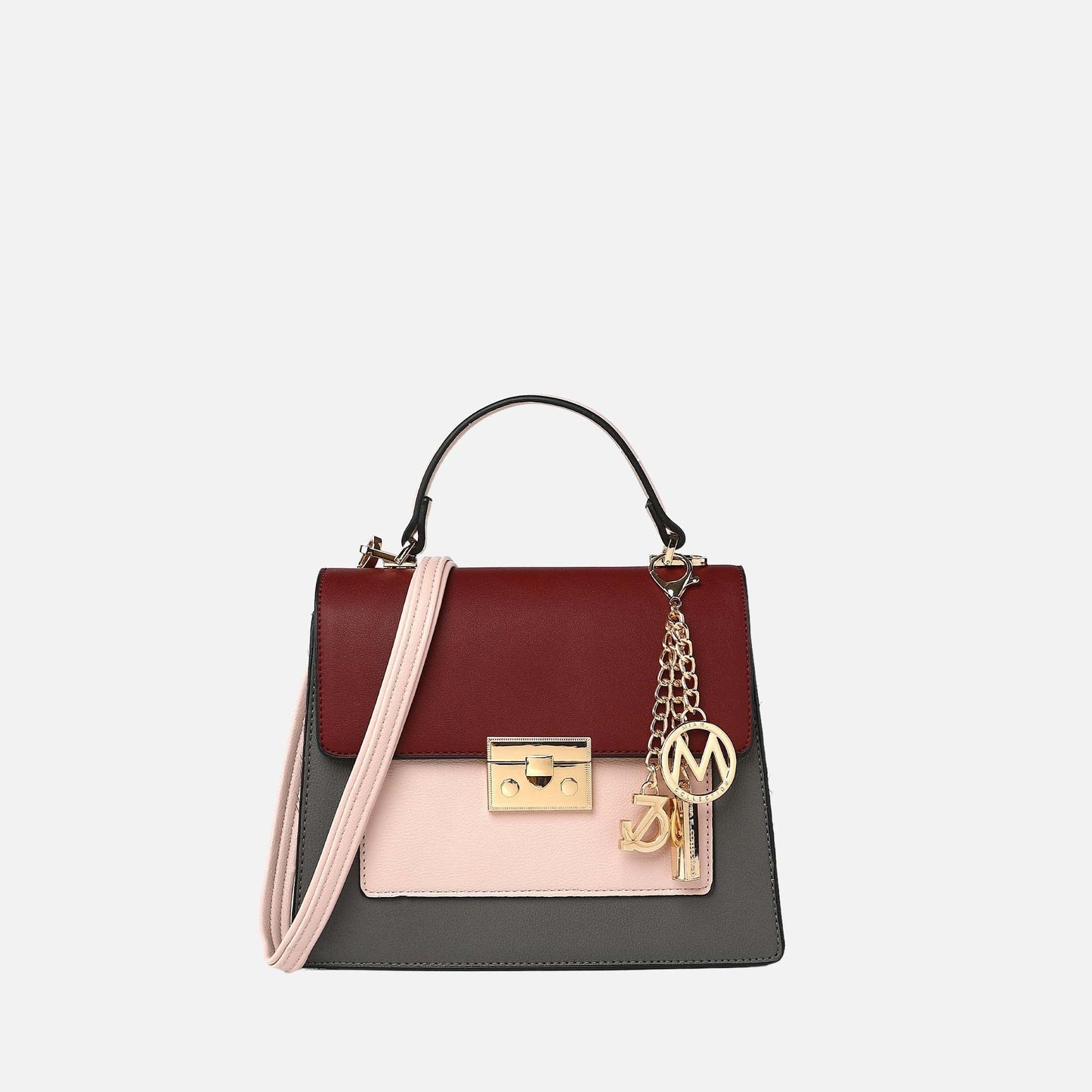Mkf Collection by Mia K. - Quinzel Shoulder Bag in White view 8 - Mkf Collection Bags