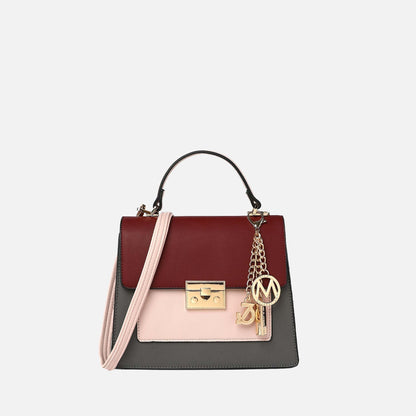 Mkf Collection by Mia K. - Quinzel Shoulder Bag in White view 8 - Mkf Collection Bags