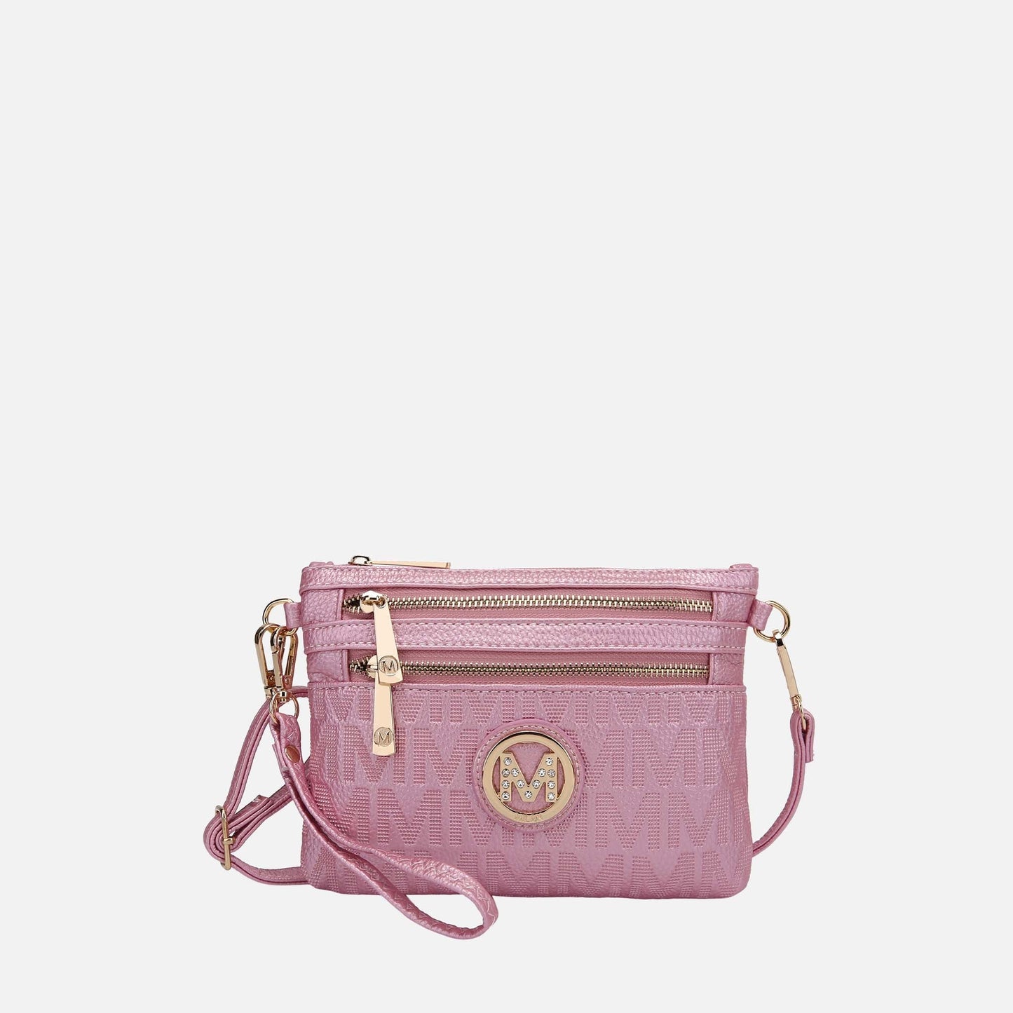 Mkf Collection by Mia K. - Roonie Signature Phone Crossbody Bag in White view 12 - Mkf Collection Crossbody Bags
