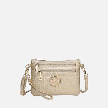 Mkf Collection by Mia K. - Roonie Signature Phone Crossbody Bag in Rose Pink view 15 - Mkf Collection Crossbody Bags
