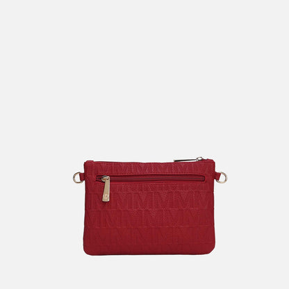 Mkf Collection by Mia K. - Roonie Signature Phone Crossbody Bag in Silver view 3 - Mkf Collection Crossbody Bags