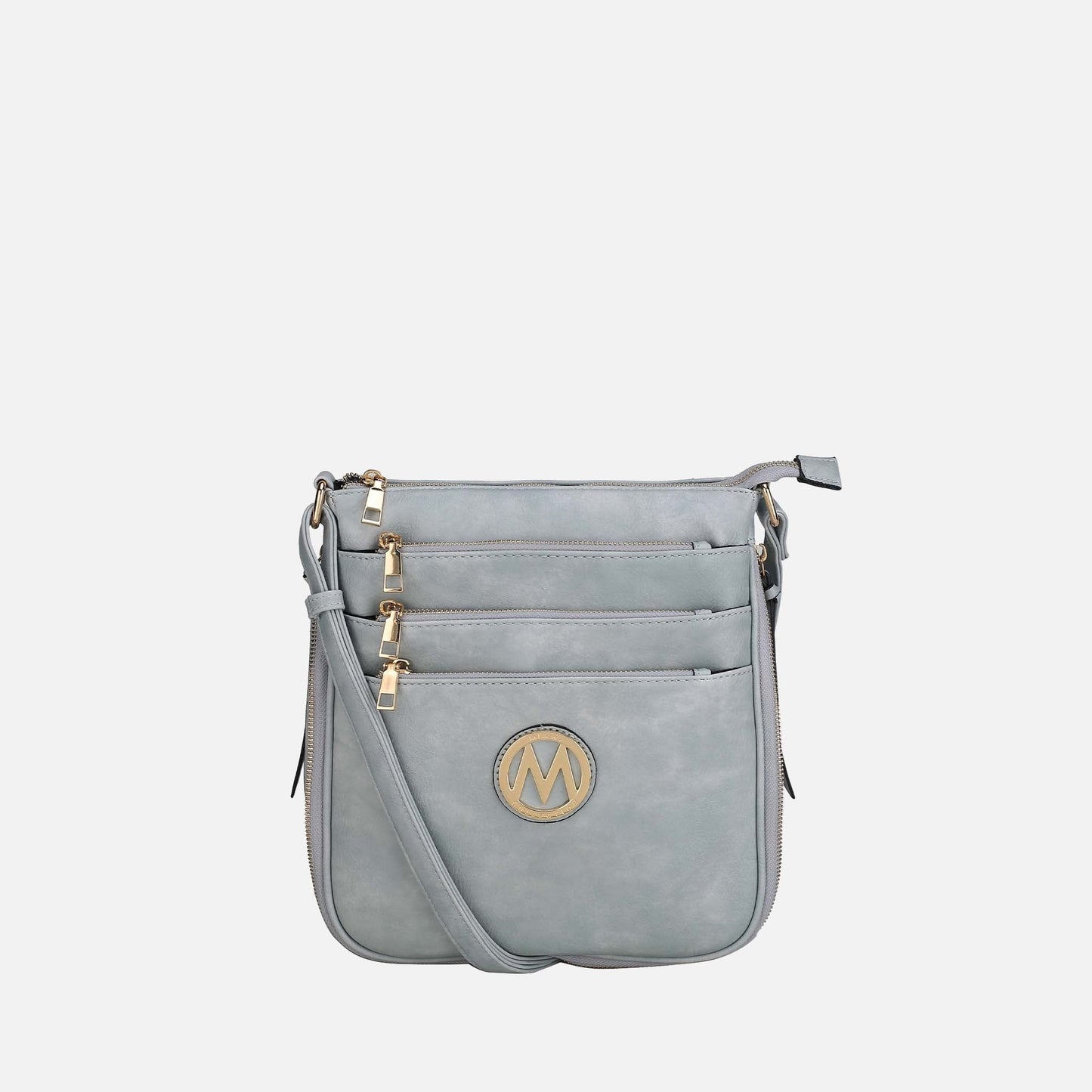 Mkf Collection by Mia K. - Salome Expandable Crossbody Bag in Royal Blue view 14 - Mkf Collection Crossbody Bags