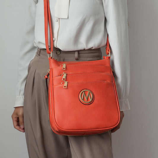 Mkf Collection by Mia K. - Salome Expandable Crossbody Bag in Black view 2 - Mkf Collection Crossbody Bags
