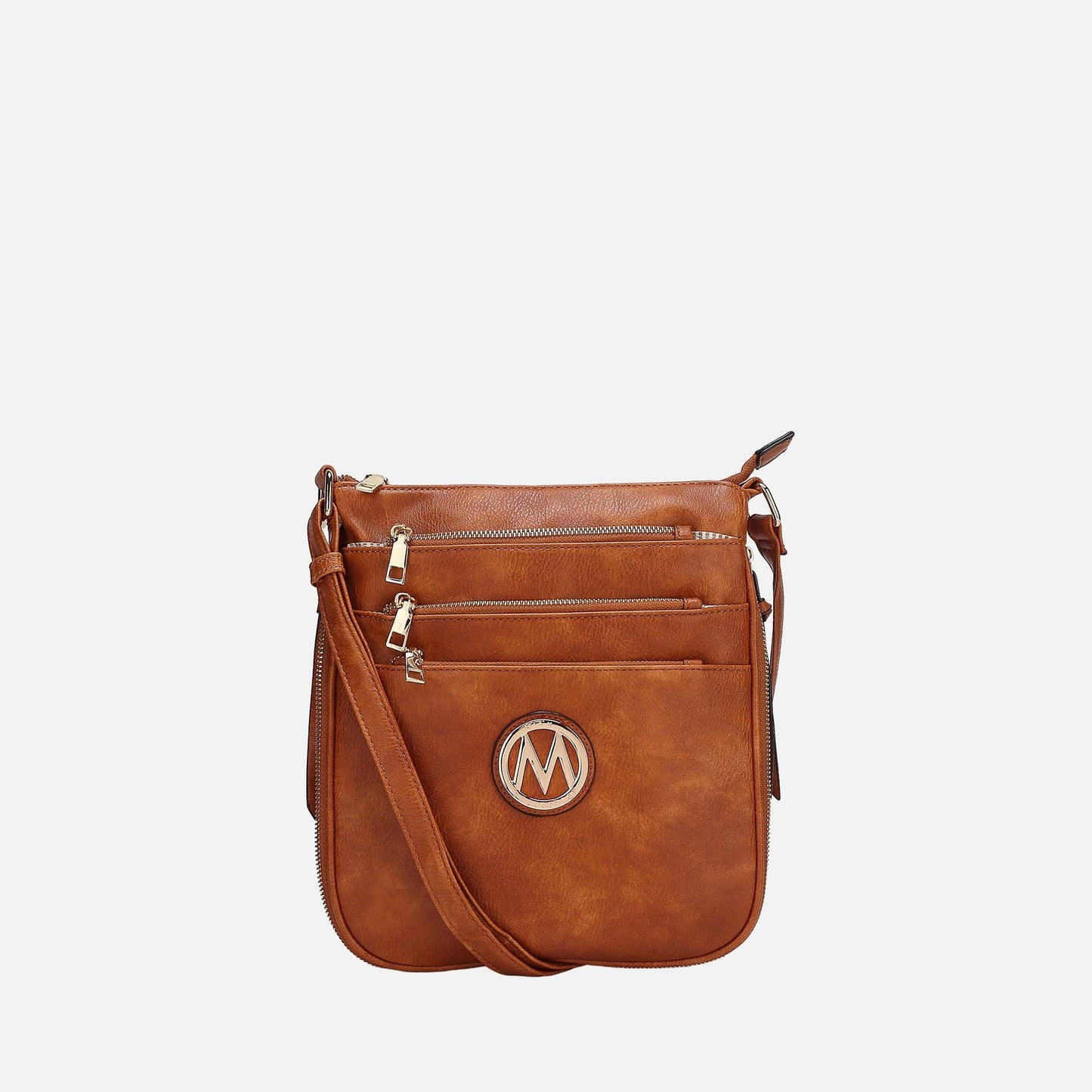 Mkf Collection by Mia K. - Salome Expandable Crossbody Bag in Silver view 5 - Mkf Collection Crossbody Bags
