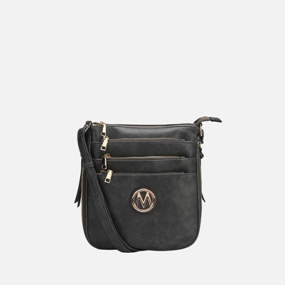 Mkf Collection by Mia K. - Salome Expandable Crossbody Bag in Coffee view 6 - Mkf Collection Crossbody Bags