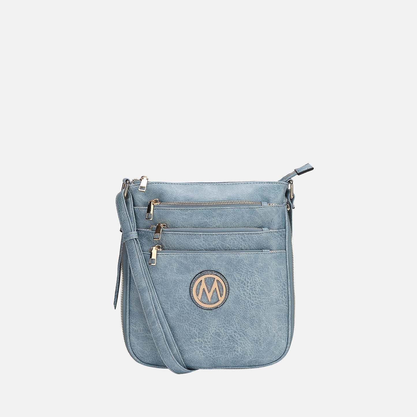 Mkf Collection by Mia K. - Salome Expandable Crossbody Bag in Dusty Rose view 9 - Mkf Collection Crossbody Bags