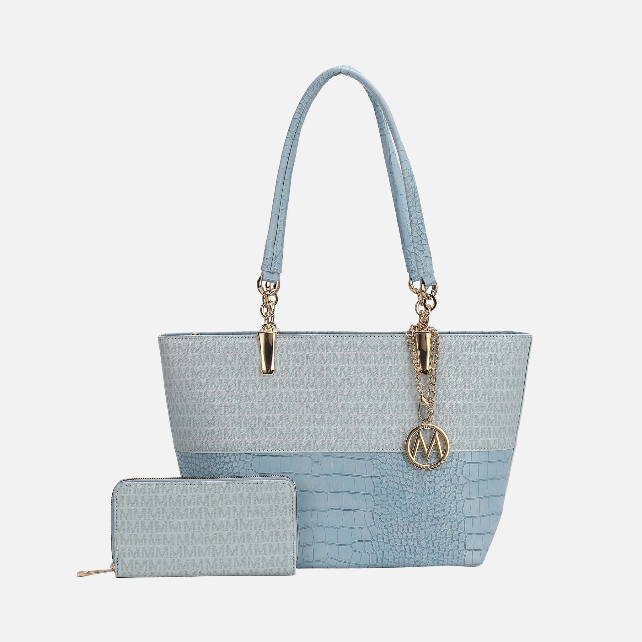 Mkf Collection by Mia K. - Sasha Signature Tote Bag view 14 (bag) - mkf collection tote bag, mkf collec - shop at us.meeeshop