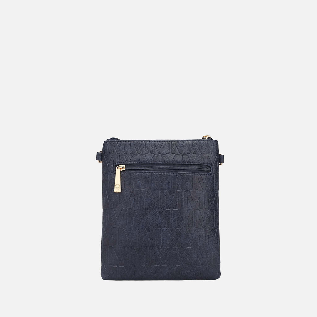 Mkf Collection by Mia K. - Scarlett Signature Crossbody Bag Burgundy view 3 (bag) - mkf collection cros - shop at us.meeeshop