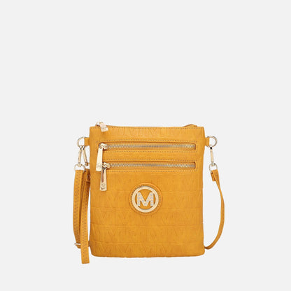 Mkf Collection by Mia K. - Scarlett Signature Crossbody Bag in Rose Pink view 9 - Mkf Collection Crossbody Bags
