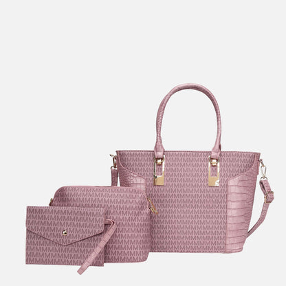 Mkf Collection by Mia K. - Shonda Signature Tote Bag and Set view 14 - Mkf Collection Bags (one-piece)
