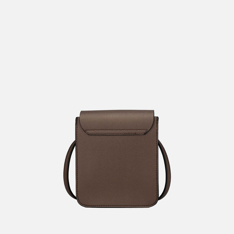 Mkf Collection by Mia K. - Skylar Crossbody Bag Chocolate view 3 (bag) - mkf collection crossbody bags, - shop at us.meeeshop