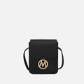 Mkf Collection by Mia K. - Skylar Crossbody Bag Fuschia Rose view 7 (bag) - mkf collection crossbody ba - shop at us.meeeshop