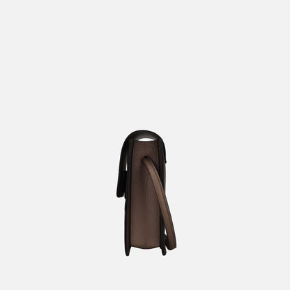 Mkf Collection by Mia K. - Skylar Crossbody Bag in Cognac Brown view 4 - Mkf Collection Crossbody Bags