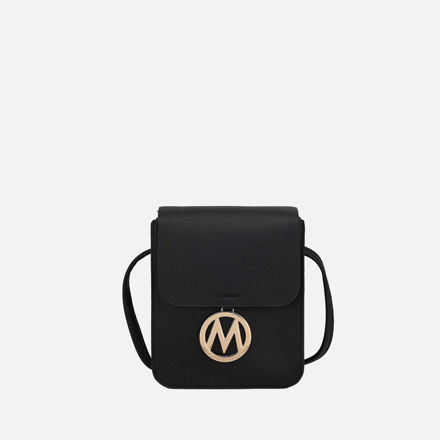 Mkf Collection by Mia K. - Skylar Crossbody Bag in Fuschia Rose view 7 - Mkf Collection Crossbody Bags