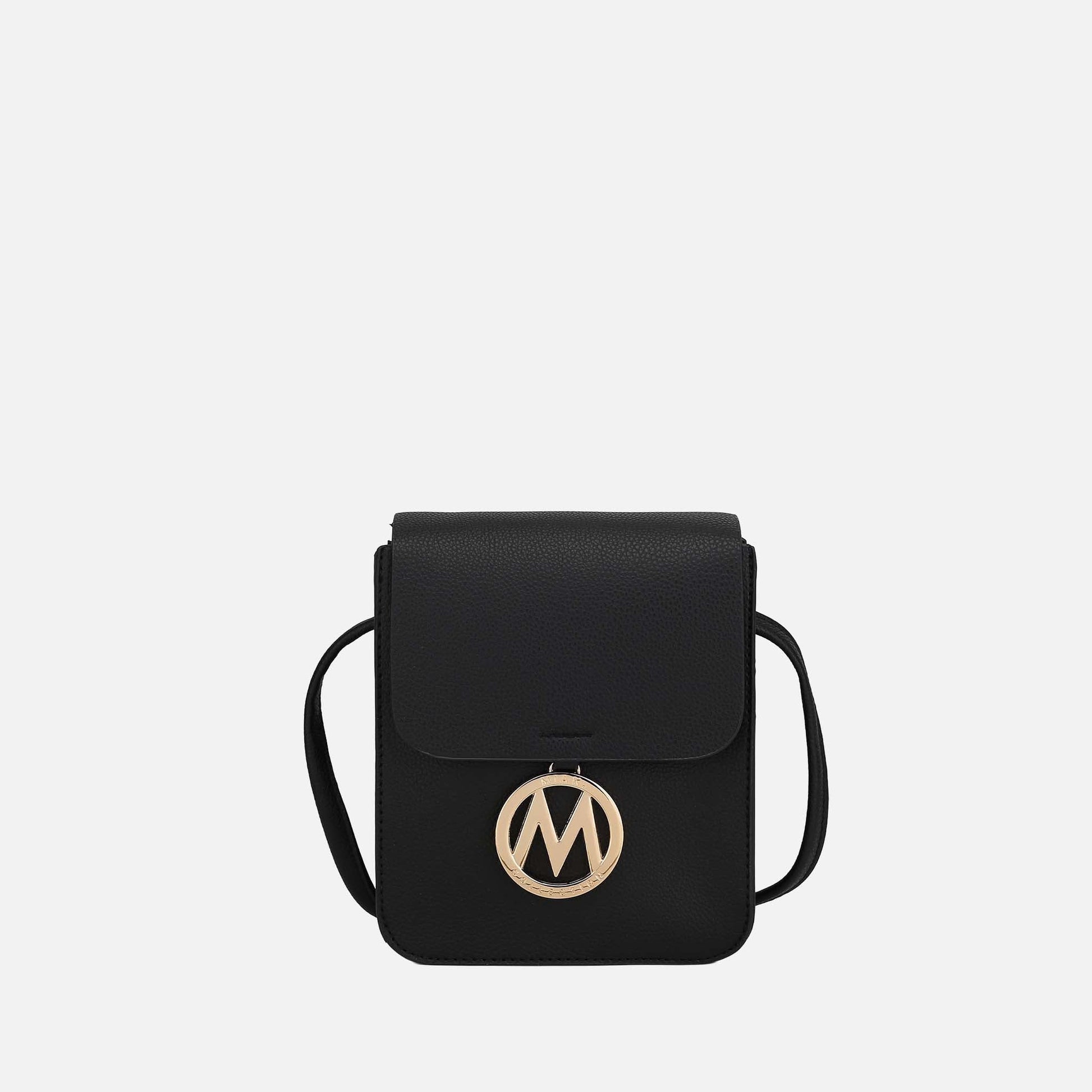 Mkf Collection by Mia K. - Skylar Crossbody Bag in Fuschia Rose view 7 - Mkf Collection Crossbody Bags