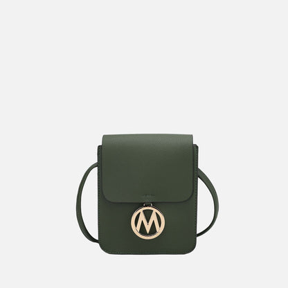 Mkf Collection by Mia K. - Skylar Crossbody Bag in Golden Poppy view 16 - Mkf Collection Crossbody Bags
