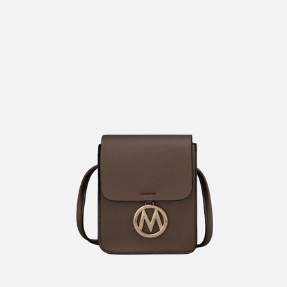 Mkf Collection by Mia K. - Skylar Crossbody Bag in Midnight Blue view 10 - Mkf Collection Crossbody Bags