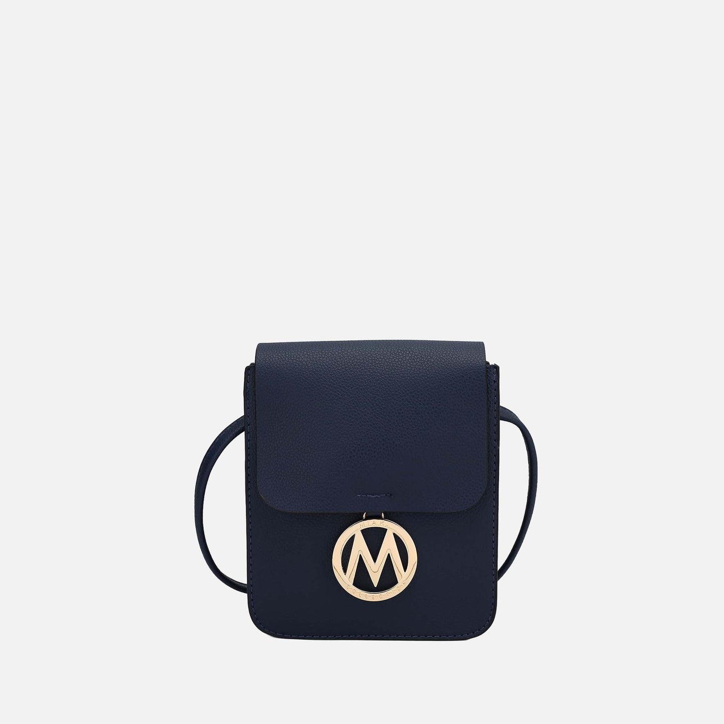 Mkf Collection by Mia K. - Skylar Crossbody Bag in Taupe view 15 - Mkf Collection Crossbody Bags