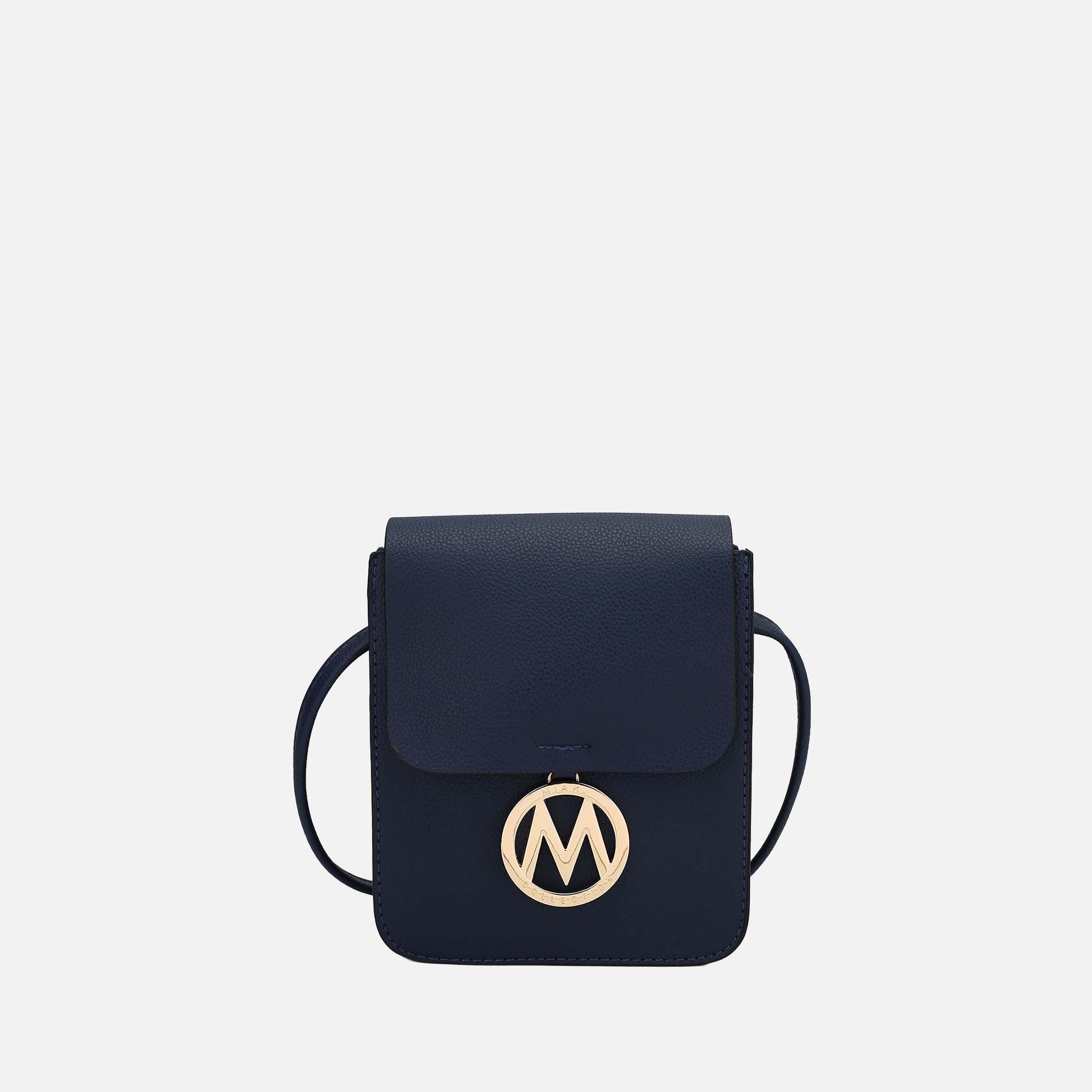 Mkf Collection by Mia K. - Skylar Crossbody Bag Taupe view 15 (bag) - mkf collection crossbody bags, mk - shop at us.meeeshop