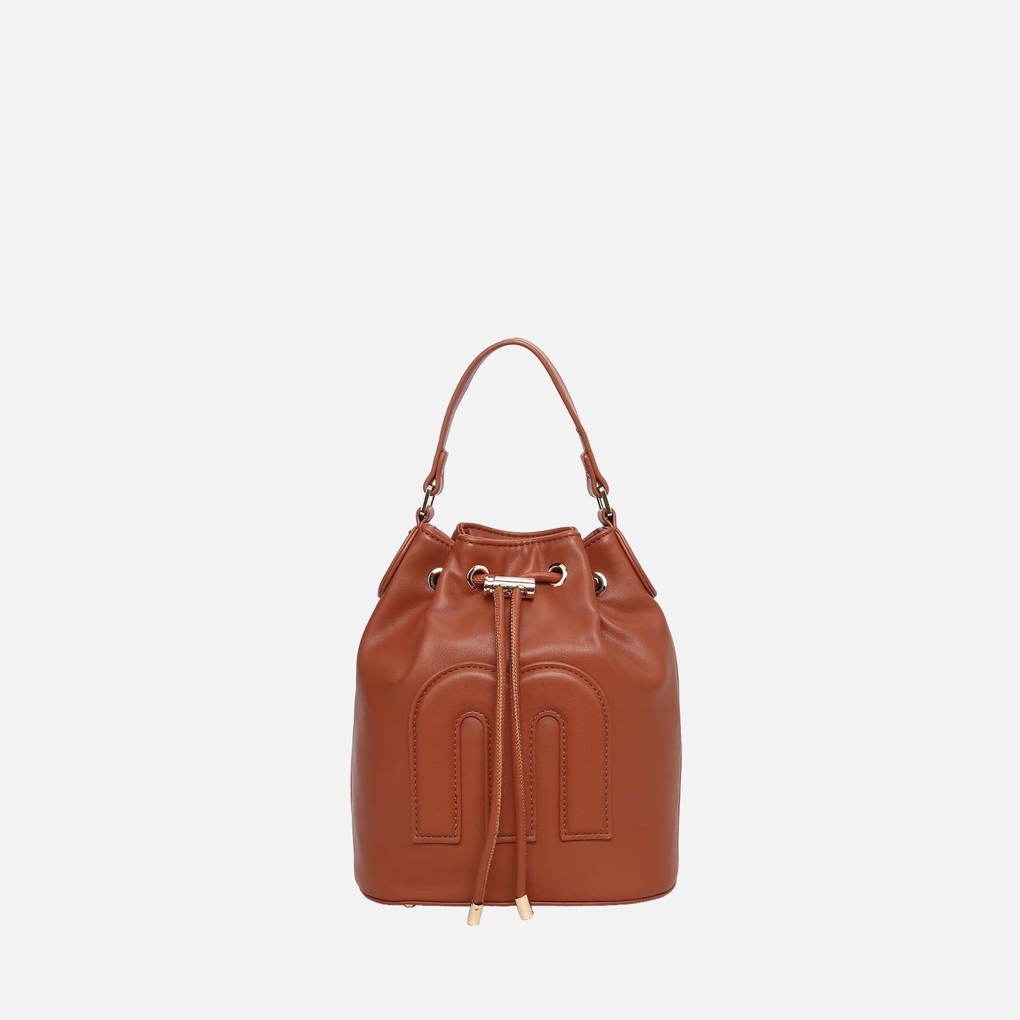 Mkf Collection by Mia K. - Soraya Shoulder Bag in Taupe view 7 - Mkf Collection Bags
