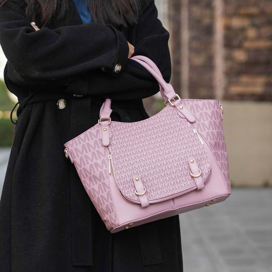 Mkf Collection by Mia K. - Talula Shoulder Bag in Black view 2 - Mkf Collection Bags