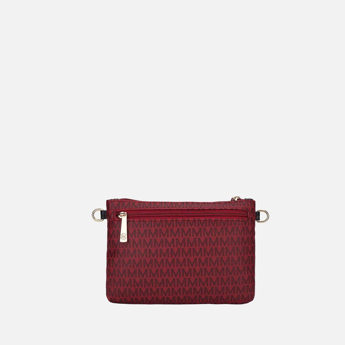 Mkf Collection by Mia K. - Tarren Signature Crossbody Bag in Brown view 3 - Mkf Collection Crossbody Bags