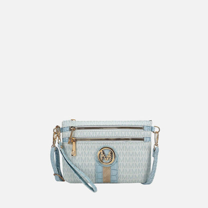 Mkf Collection by Mia K. - Tarren Signature Crossbody Bag in Pink view 9 - Mkf Collection Crossbody Bags