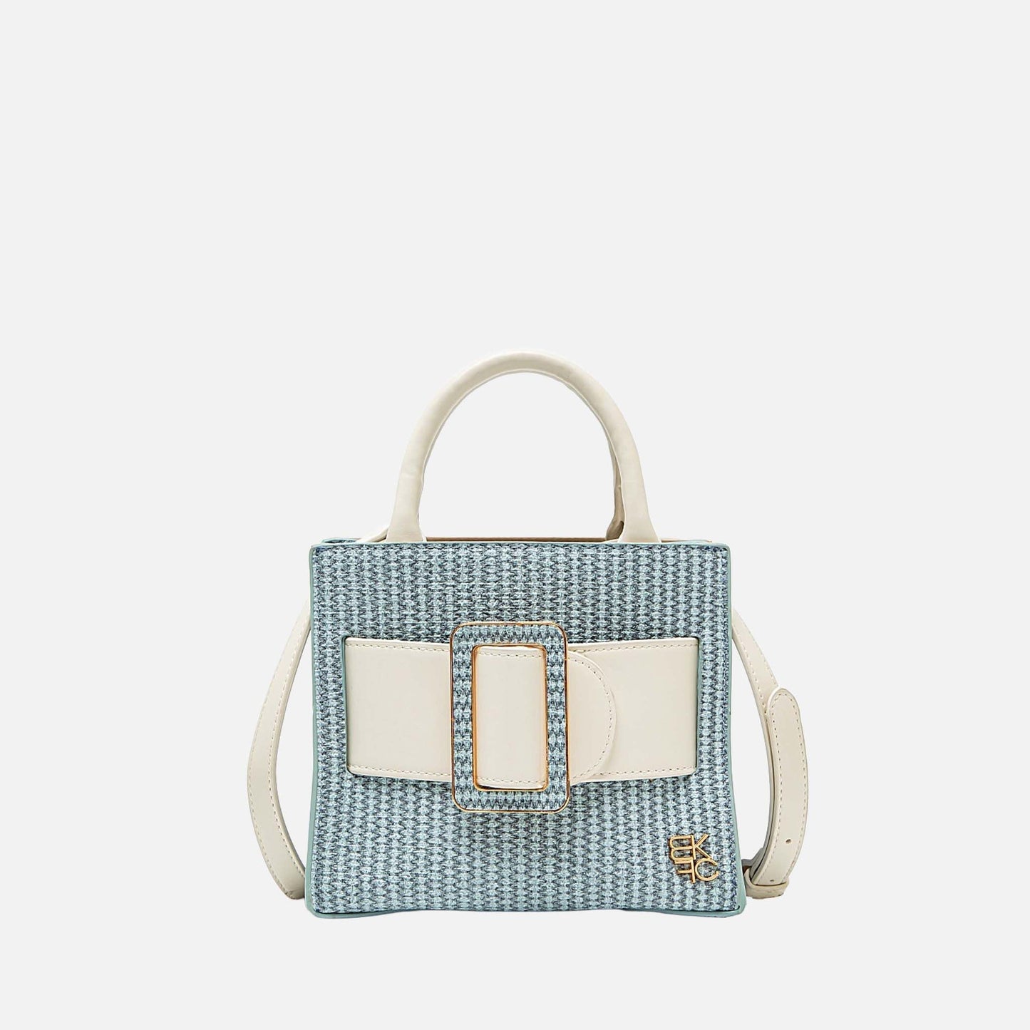Mkf Collection by Mia K. - Tilly Mini Tote Handbag in Beige - Mkf Collection Bags