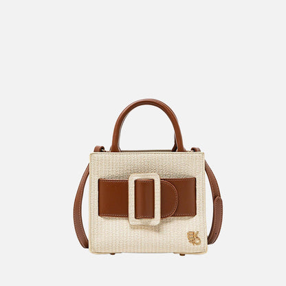 Mkf Collection by Mia K. - Tilly Mini Tote Handbag in White view 5 - Mkf Collection Bags