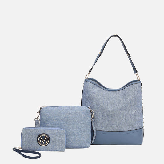 Mkf Collection by Mia K. - Ultimate Shoulder Bag and Set in Black - Mia K Collection Shoulder Bag (one-piece)