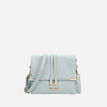 Mkf Collection by Mia K. - Valeska Crossbody Bag in Black - Mkf Collection Crossbody Bags