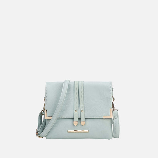 Mkf Collection by Mia K. - Valeska Crossbody Bag in Black - Mkf Collection Crossbody Bags