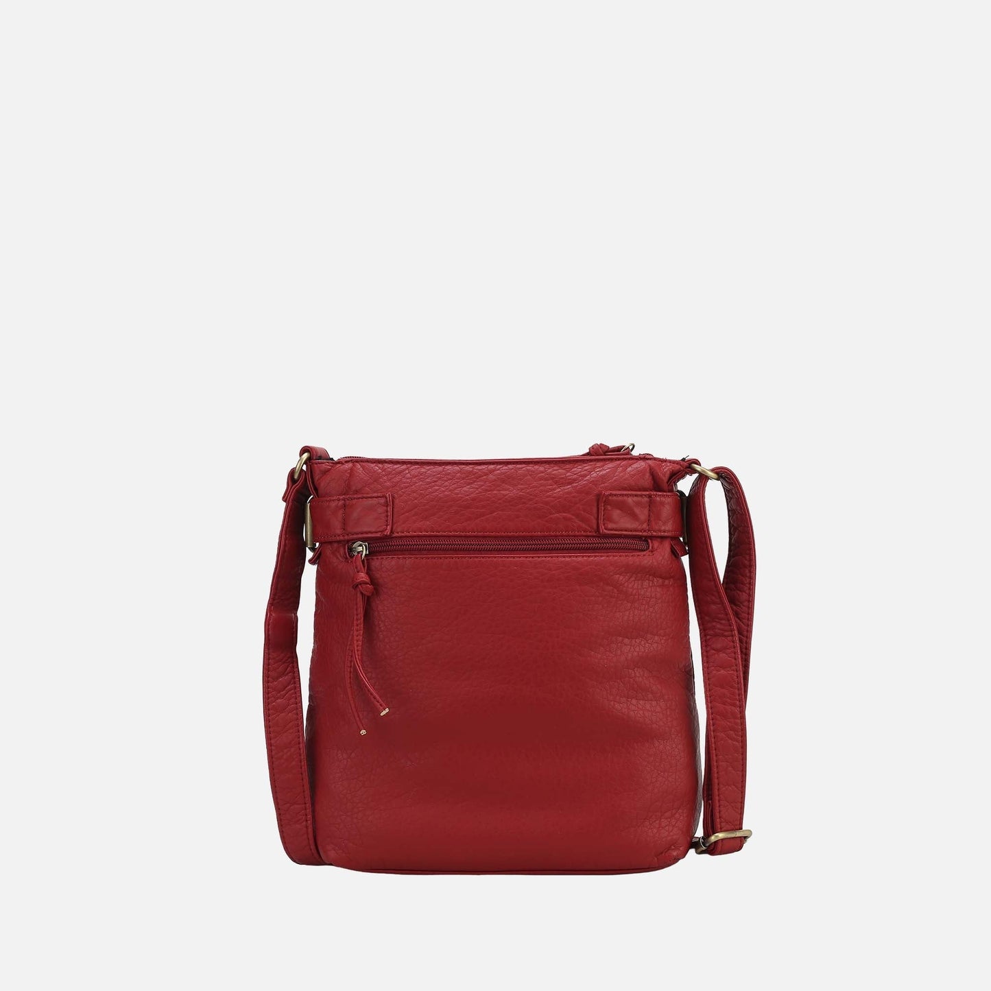 Mkf Collection by Mia K. - Vintage Stiella Crossbody Bag in Slate Blue view 3