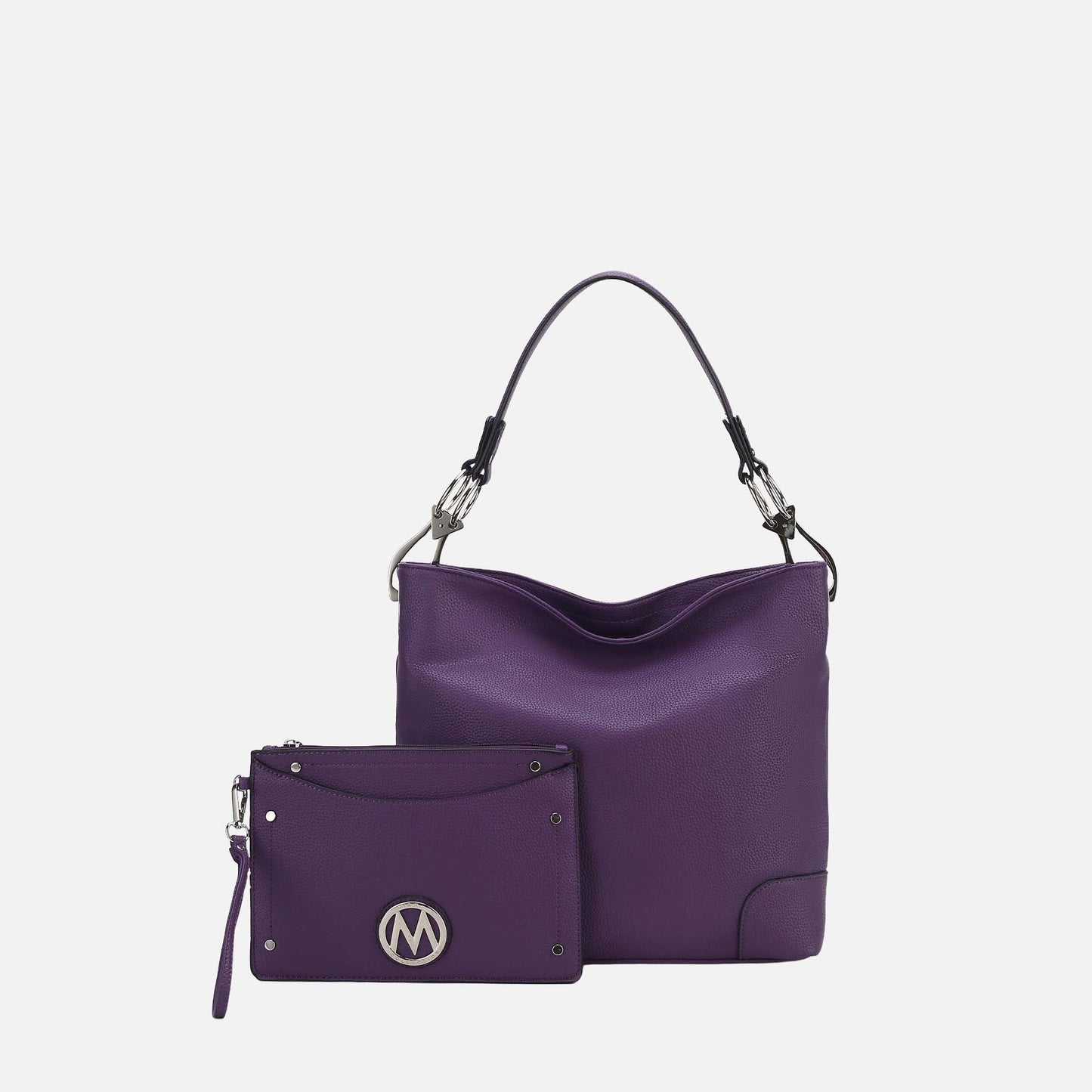 Mkf Collection by Mia K. - Viviana Hobo Bag and Wristlet Set view 20 - Mkf Collection Bags (one-piece)