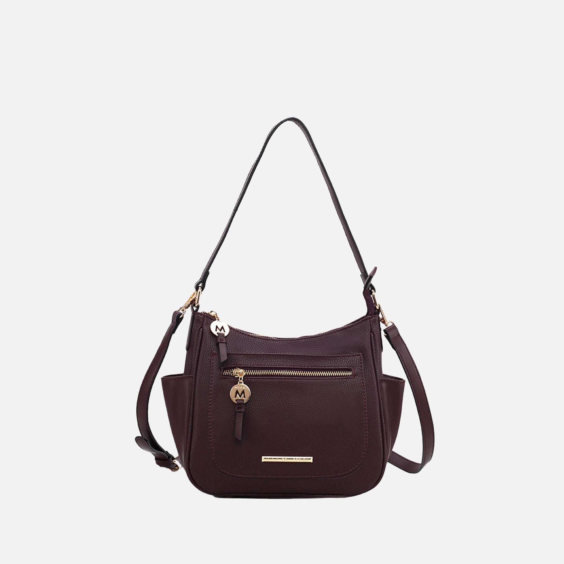 Mkf Collection by Mia K. - Wally Shoulder Bag in Pink view 5 - Mkf Collection Bags