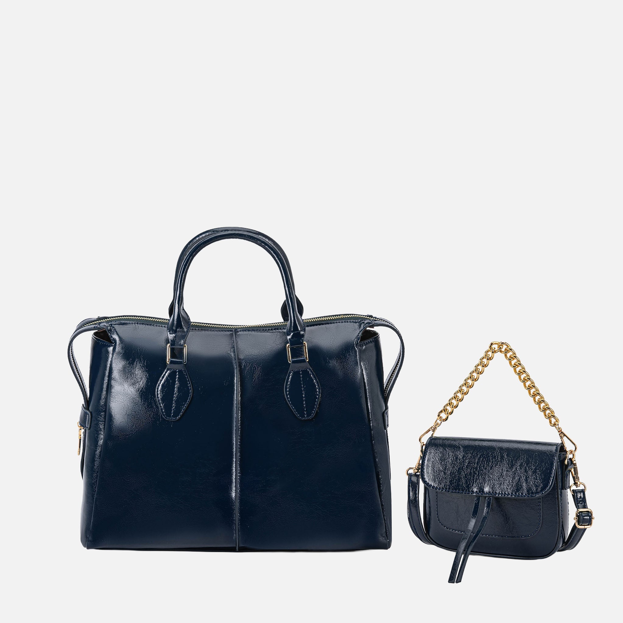 Mkf Collection by Mia K. - Yareli Tote Bag with Mini Bag- 2-piece Set Red view 9 (bag) - mkf collection - shop at us.meeeshop