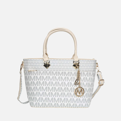 Mkf Collection by Mia K. - Yonah Signature Tote Bag in Lavender view 6 - Mkf Collection Bags